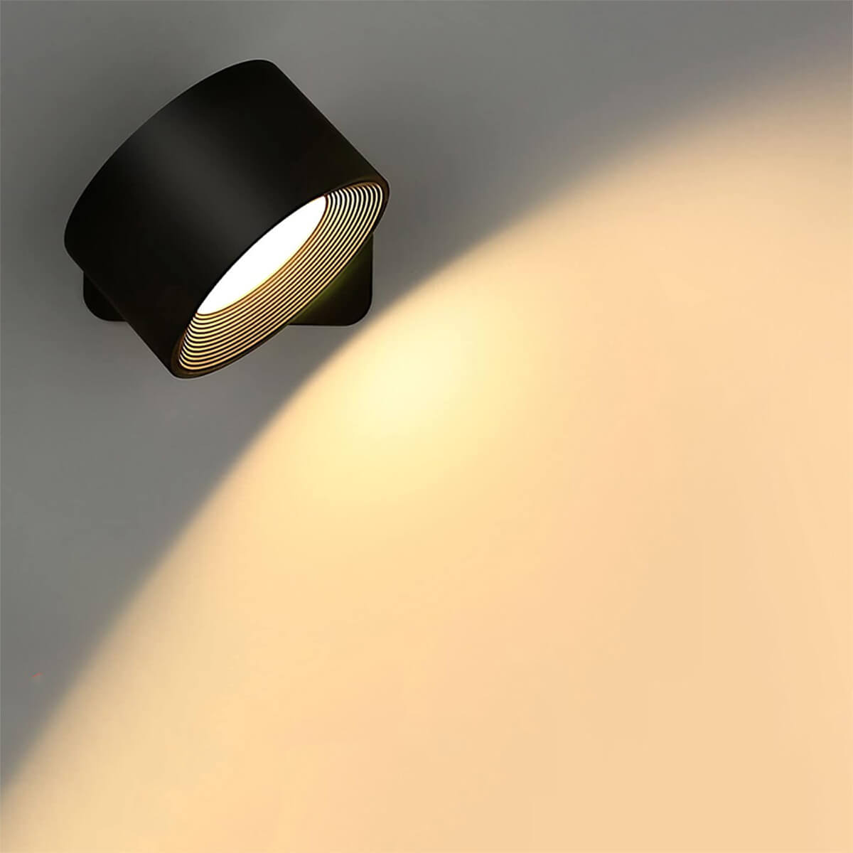 360° Tosidig Magnetisk LED Vegglampe, Oppladbar med Fjernkontroll - Bilde 2