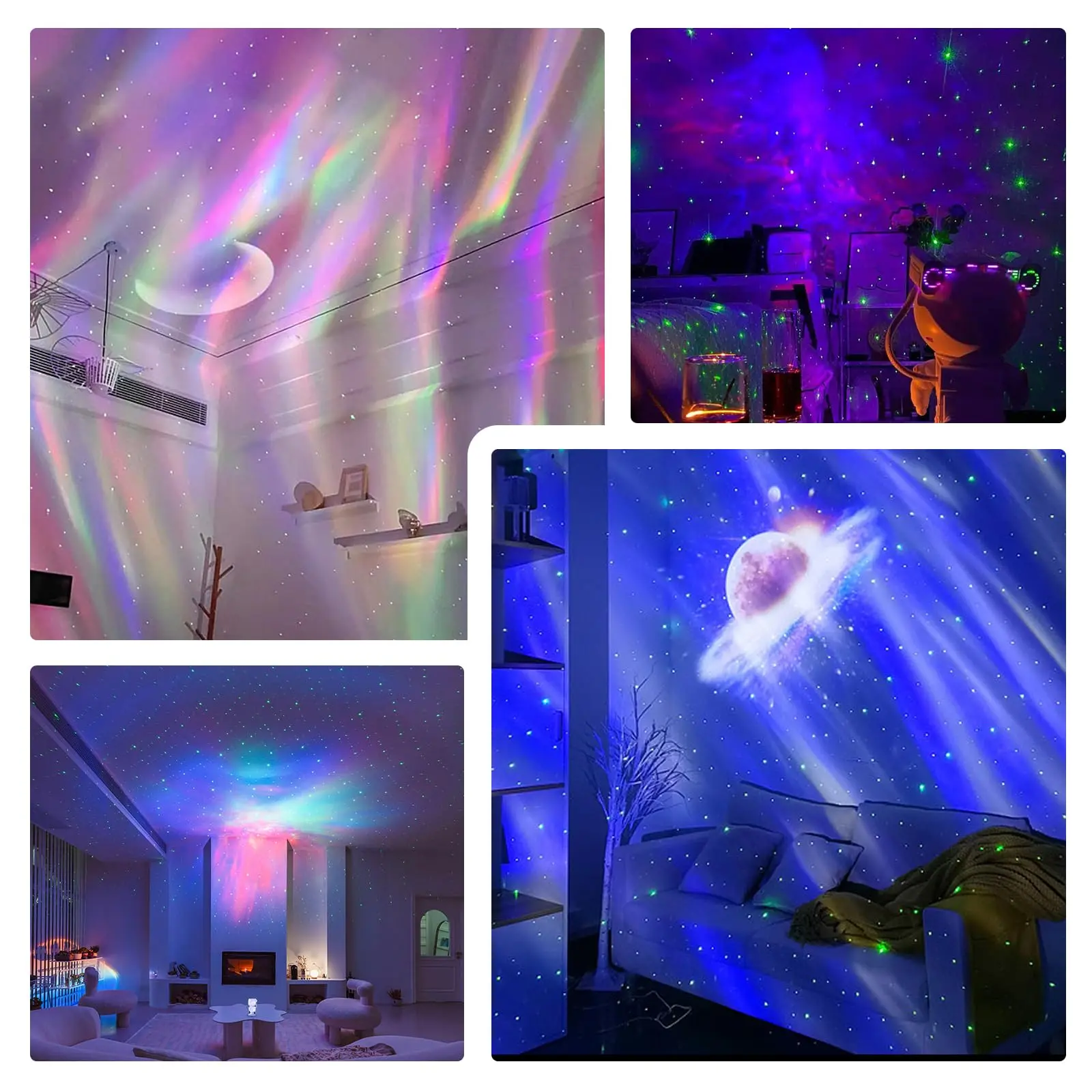 LED Astronaut Galakseprojektorer - Bilde 4
