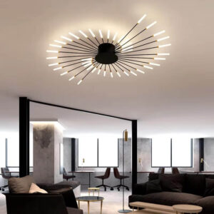 Moderne Nordisk Fyrverkeri LED Taklampe