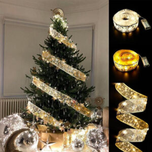 50led dobbeltlag lyssnor julesløyfestoff