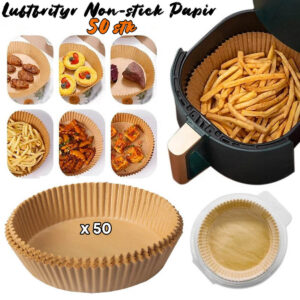 Luftfrityr Non-stick Papir - 50 stk