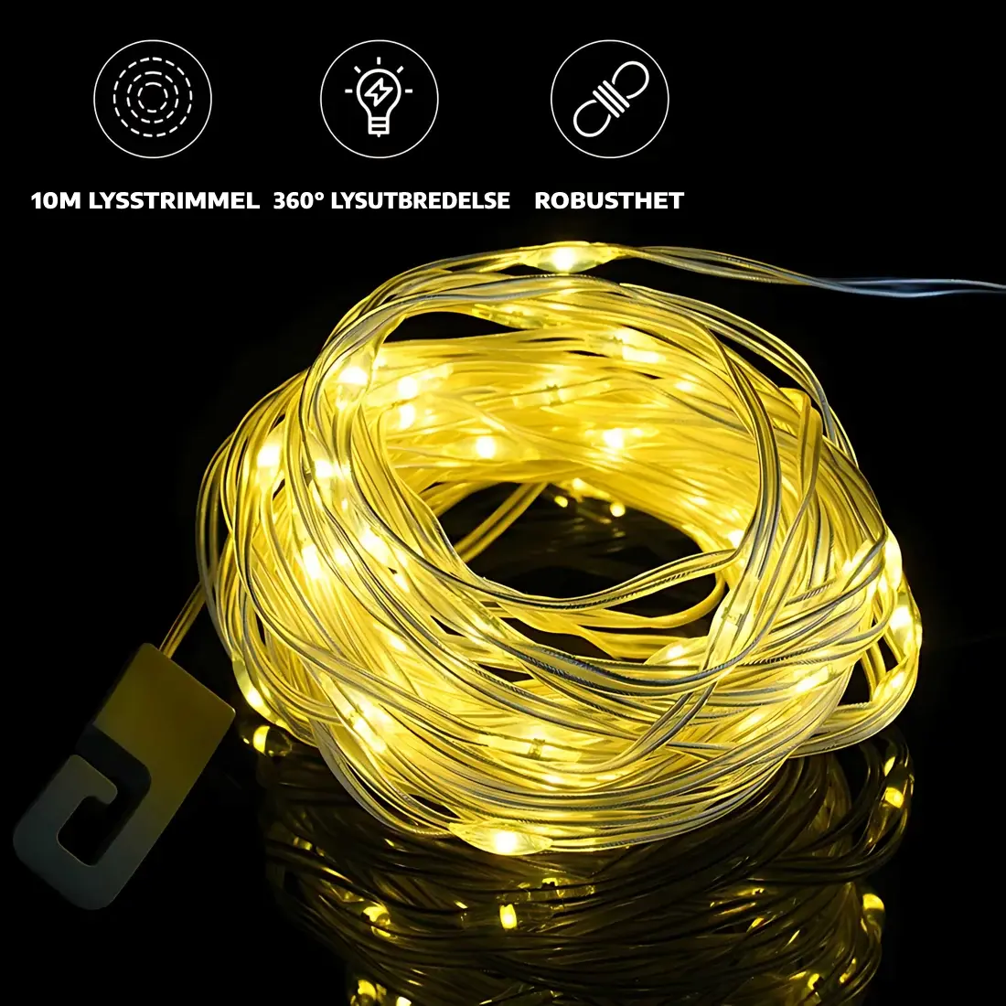 Uttrekkbare Campinglys – All-In-One Varme & RGB-Modus - Bilde 5