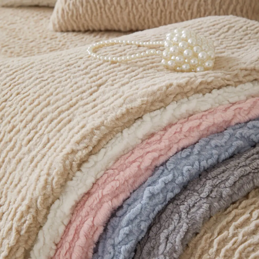 Ripebestandig Berber-fleece sofatrekk - Bilde 6