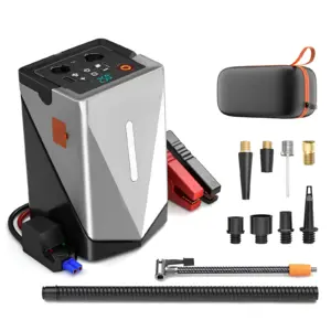 Multifunksjonell Jumpstarter med Luftkompressor & Blåser