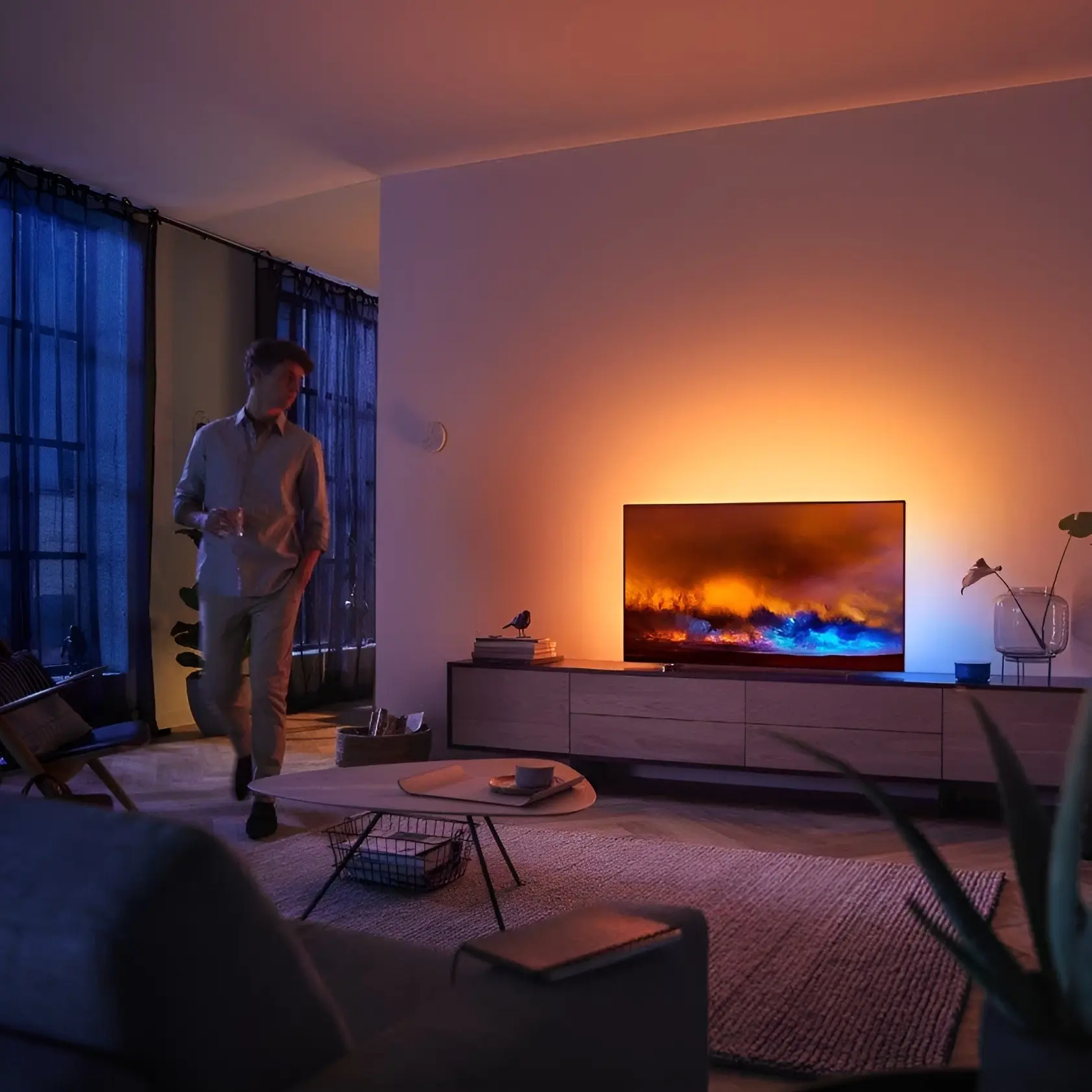 Omgivende Sync LED Lys 5m - Bilde 6